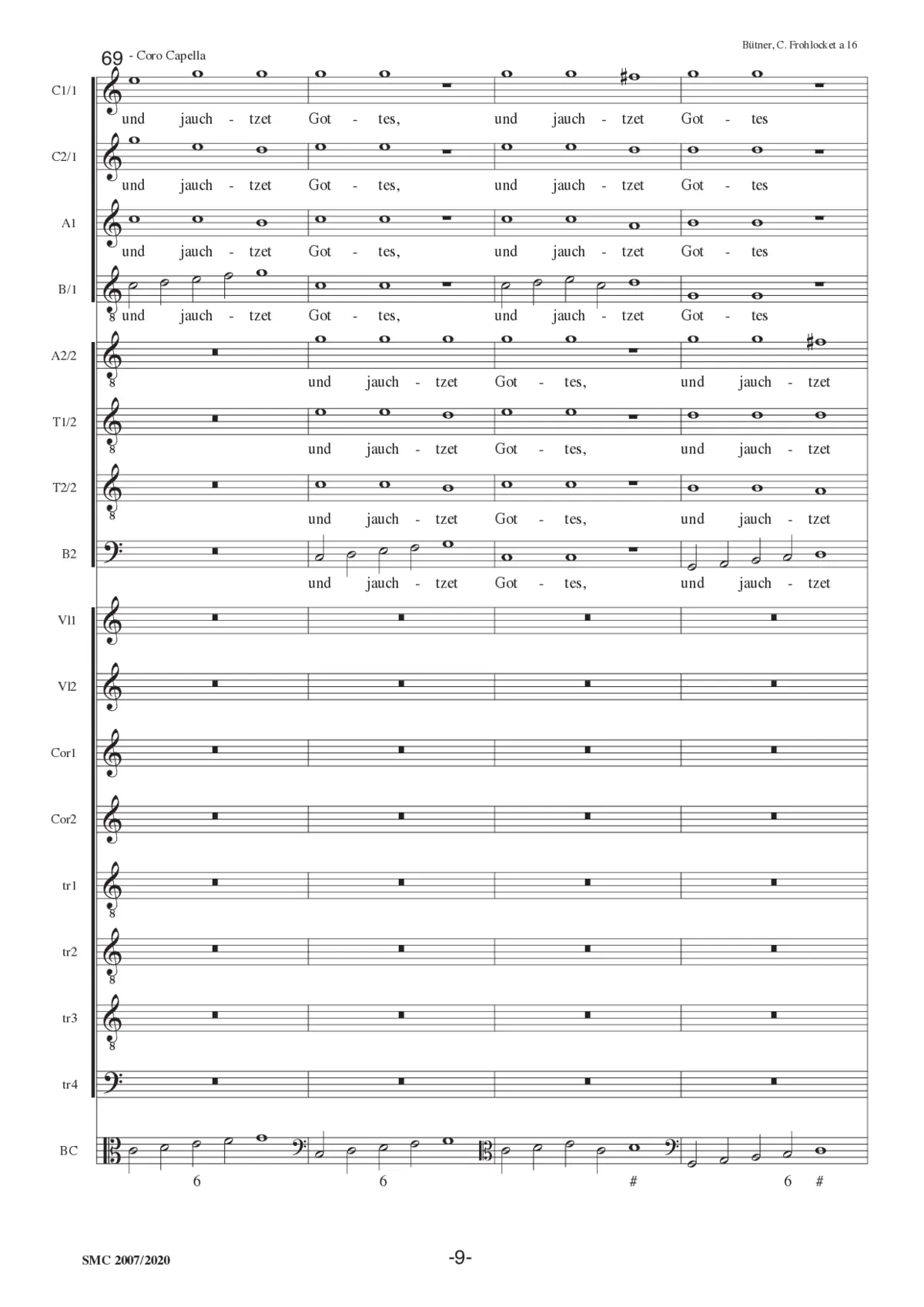 Frohlocket mit Händen - Page 1