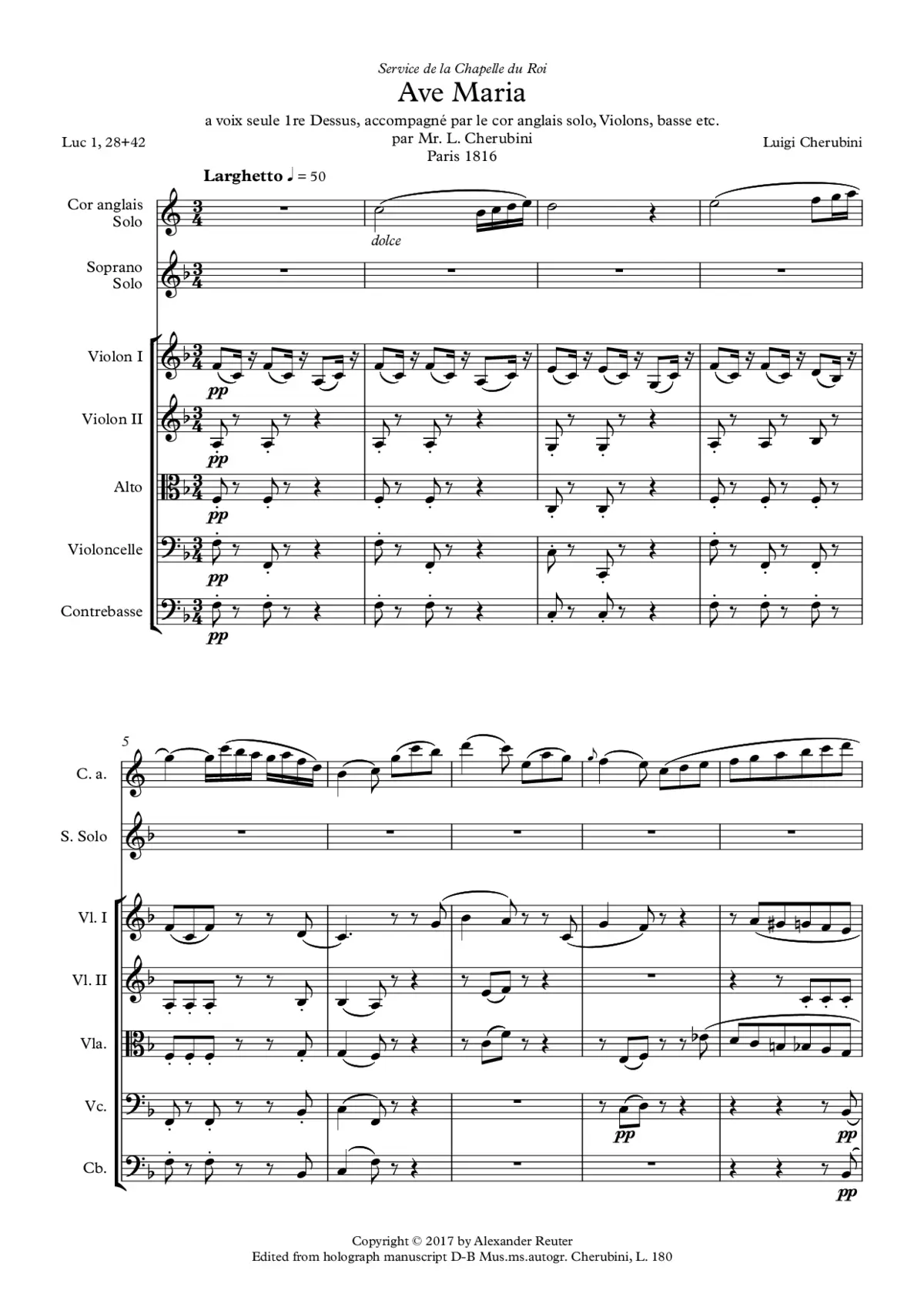 Ave Maria - Page 1