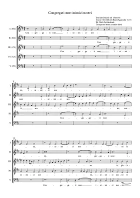 Congregati sunt inimici nostri