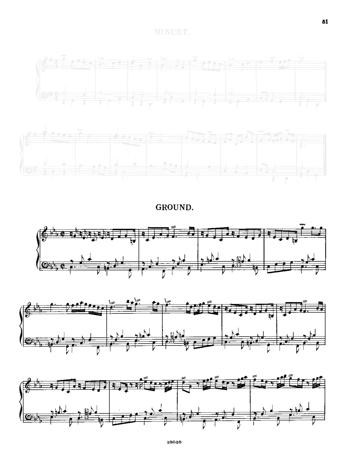 Ground in C minor - Page 1
