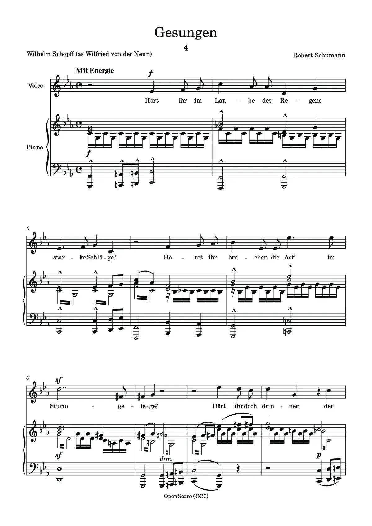 Gesungen - Page 1