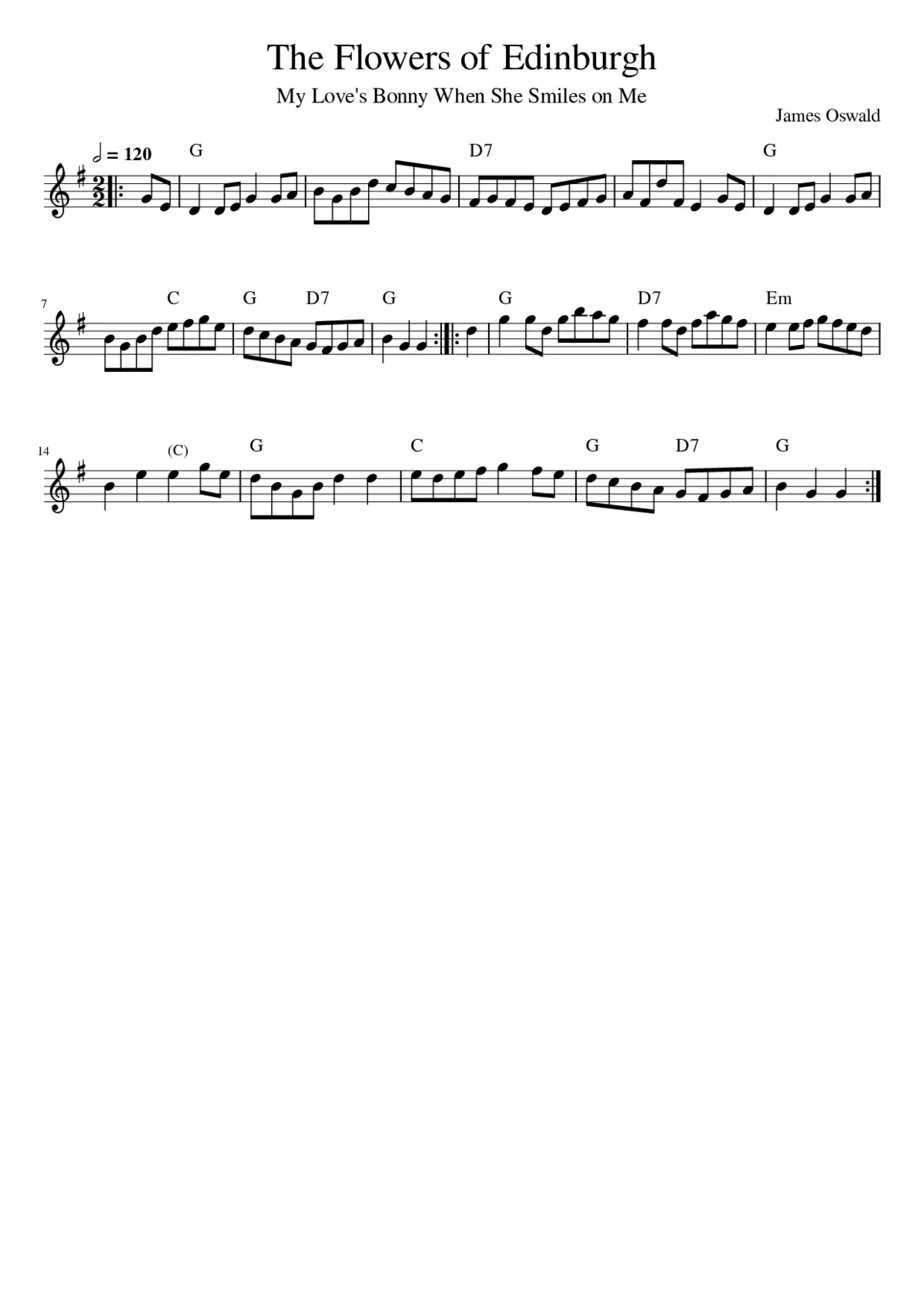 Flowers of Edinburgh - Page 1