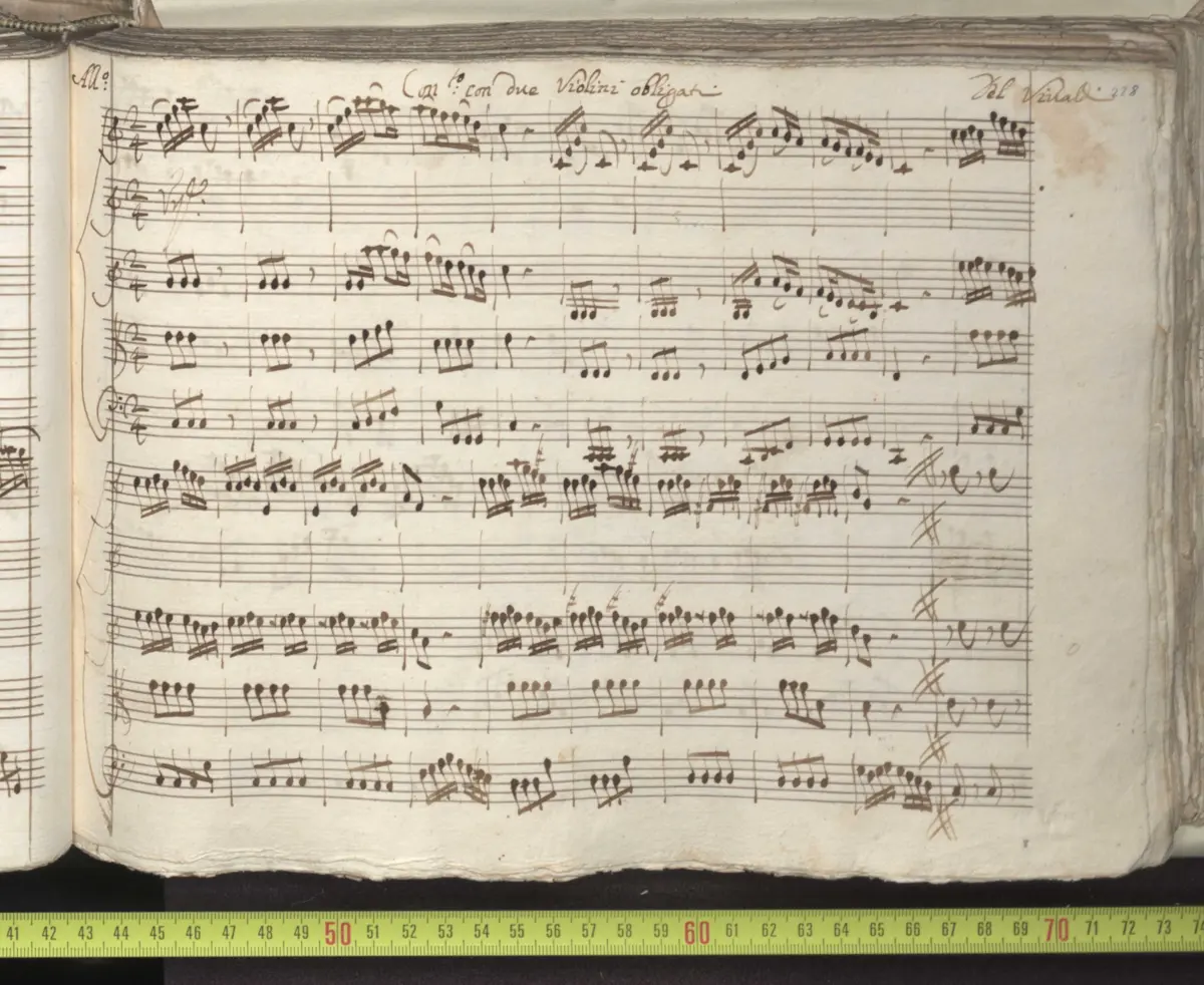 Concerto for 2 Violins in C major - Page 1