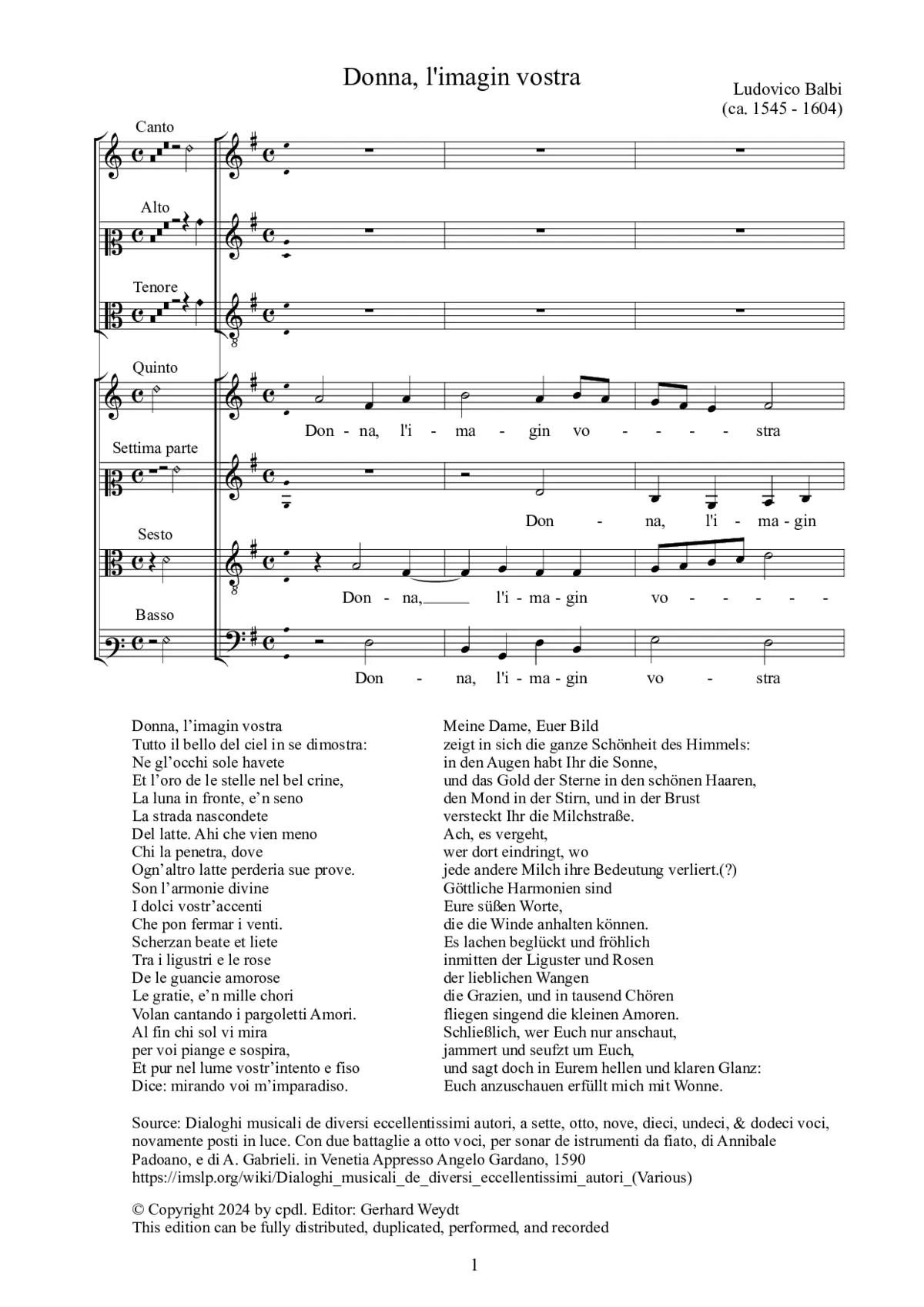 Donna, l'imagin vostra - Page 1