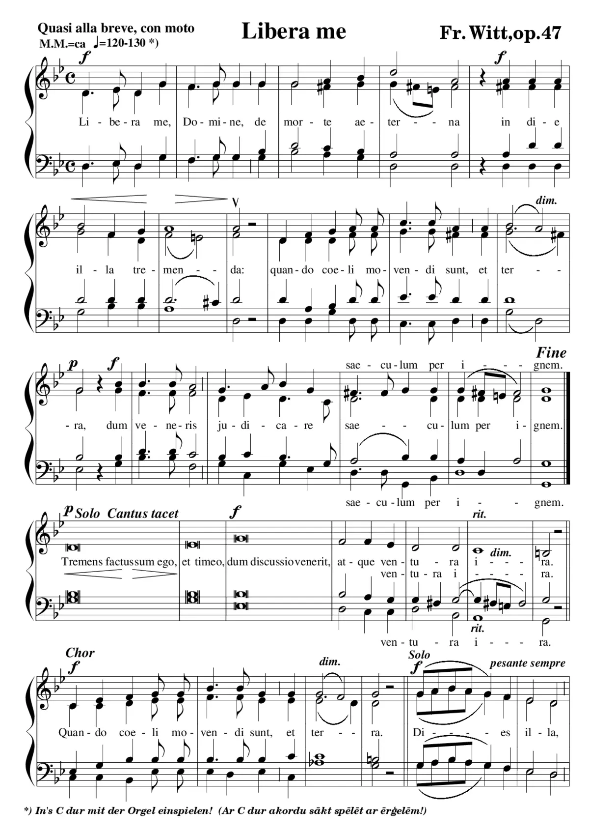 Libera me Domine - Page 1