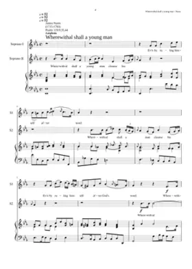 Wherewithal shall a young man cleanse his way