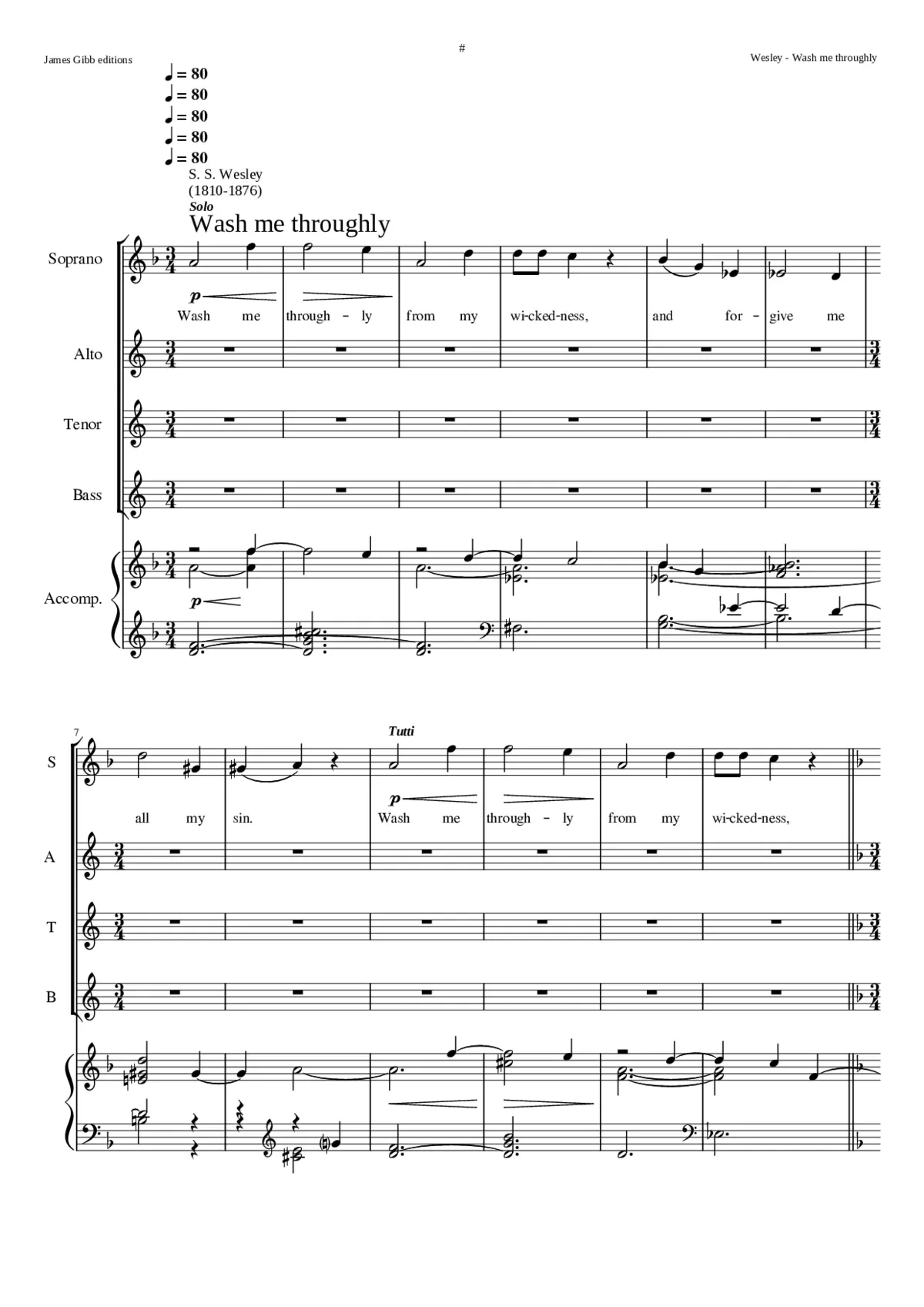 Wash me throughly - Page 1