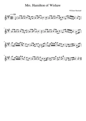 Mrs. Hamilton of Wishaw