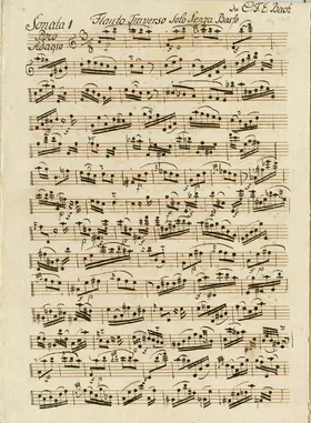 Flute Sonata in A minor