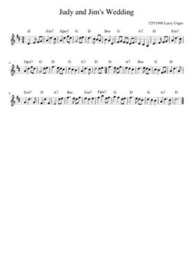 Judy and Jim's Wedding