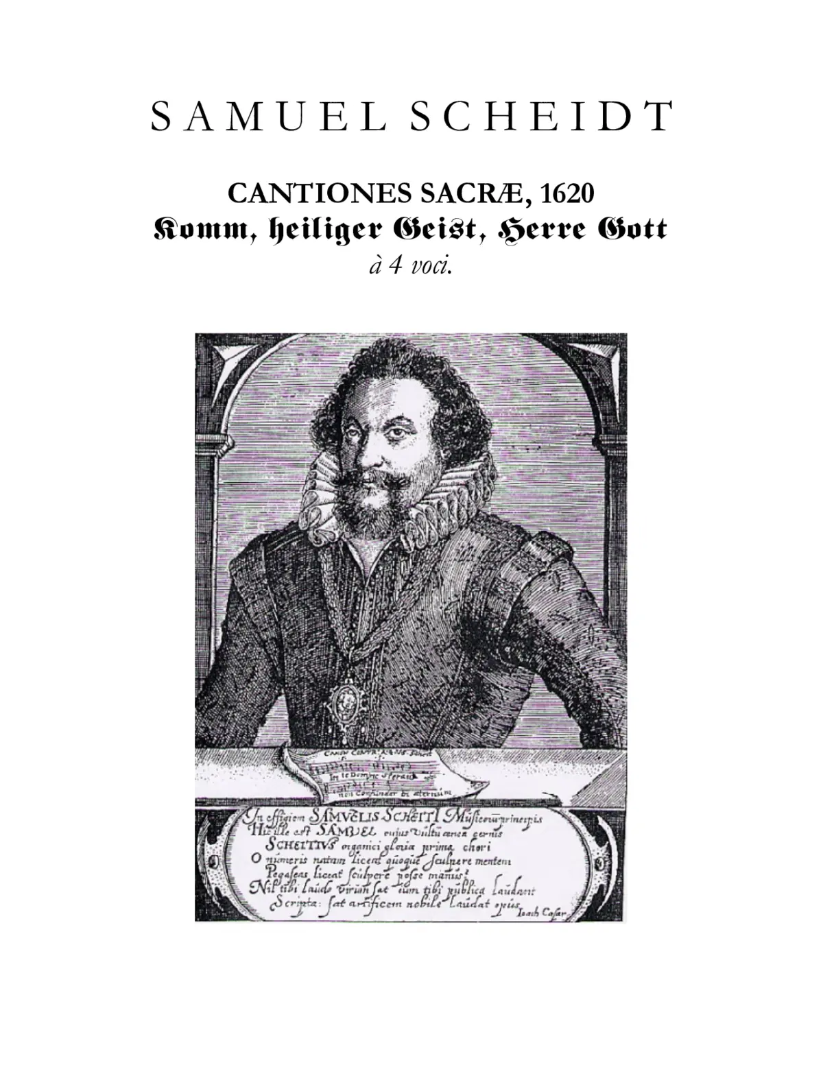 Komm, heiliger Geist, Herre Gott - Page 1