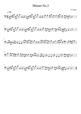 3 Minuets BWV 841-843