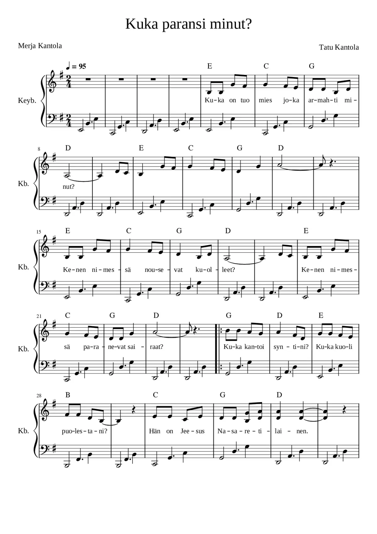 Kuka paransi minut? - Tatu Kantola - Page 1