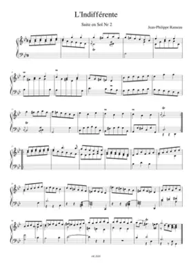 L'Indifférente Suite en Sol