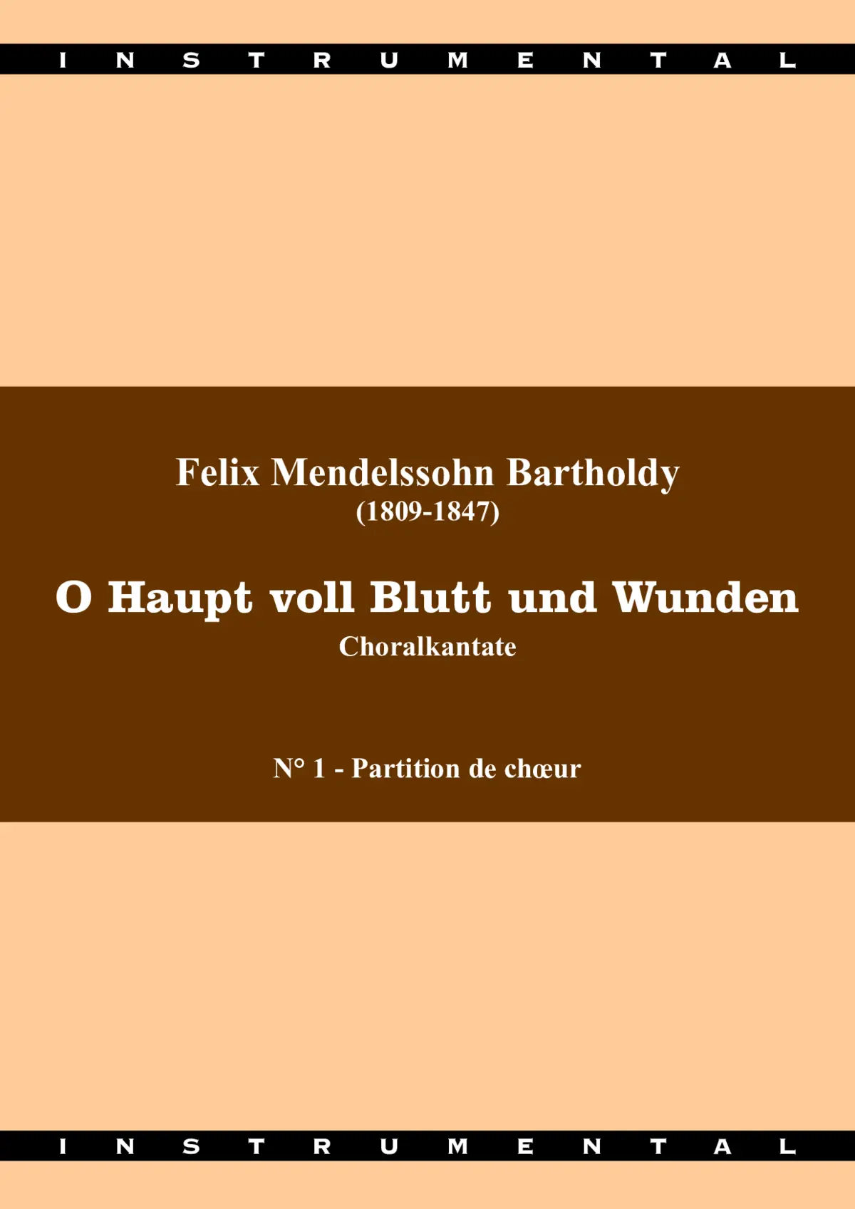 O Haupt voll Blut und Wunden - Page 1
