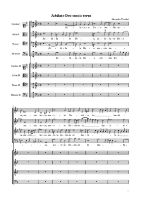 Jubilate Deo omnis terra