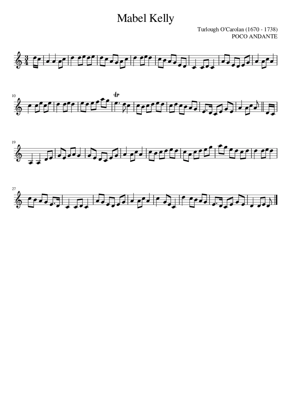 Mabel Kelly - Page 1