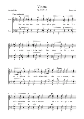 Vineta, Op. 163, No. 3