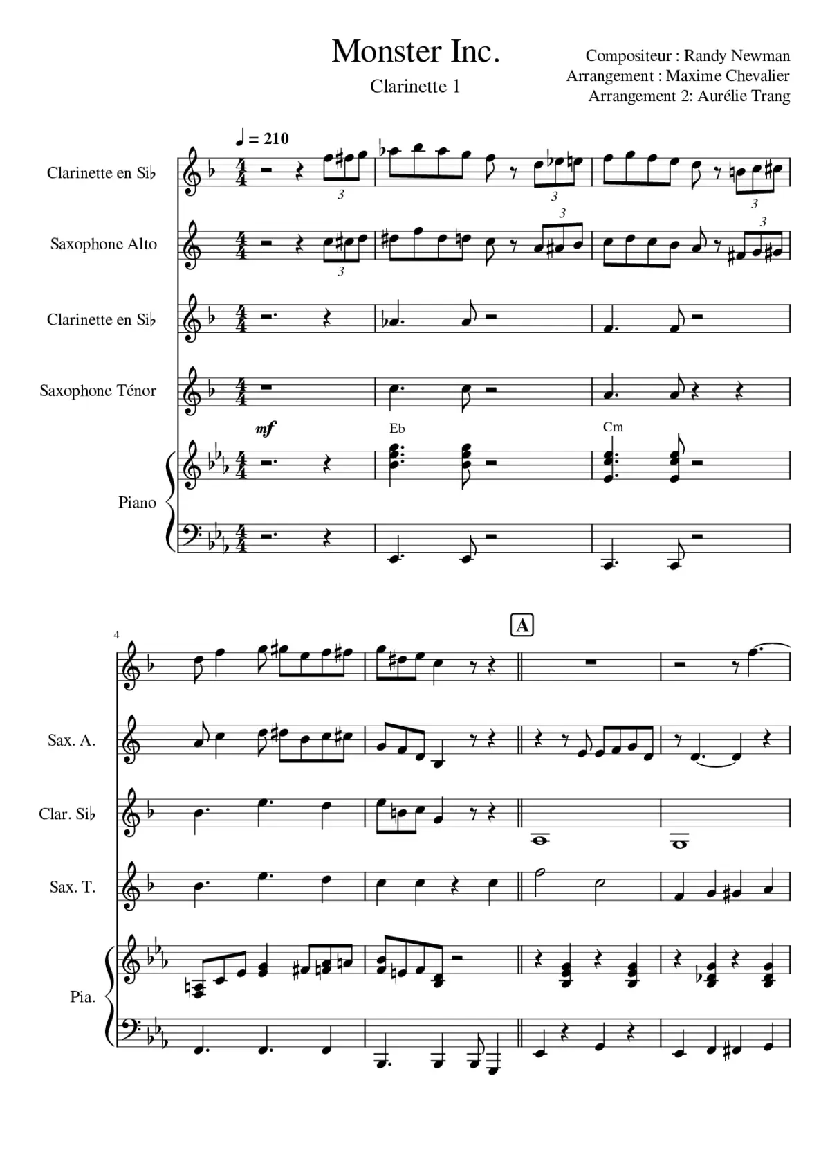 Monsters Inc. - Page 1