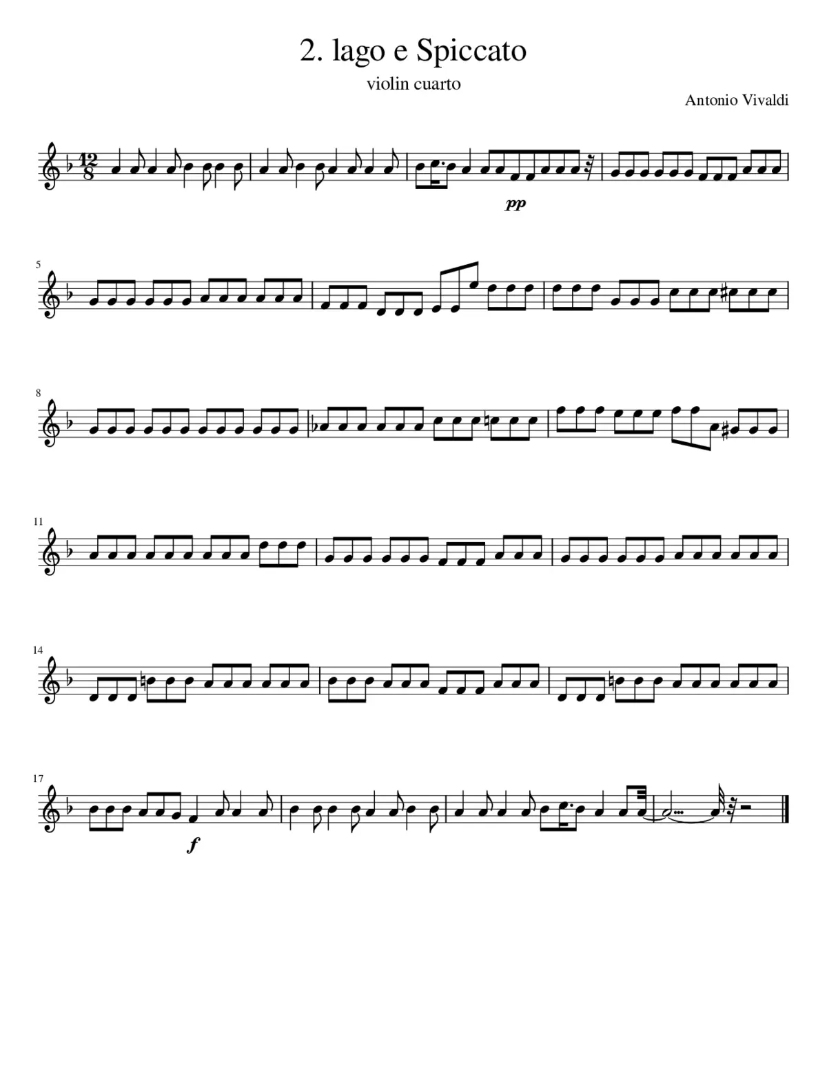 2. lago e Spiccato - Page 1