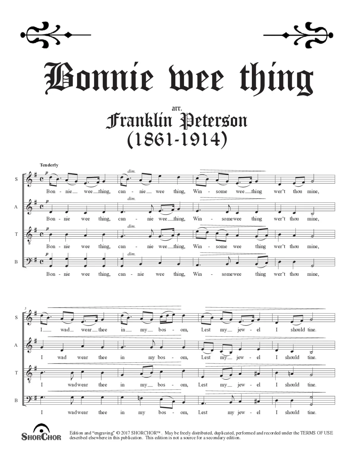 Bonnie wee thing - Page 1