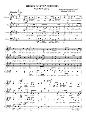 Or sus, sortez bergers