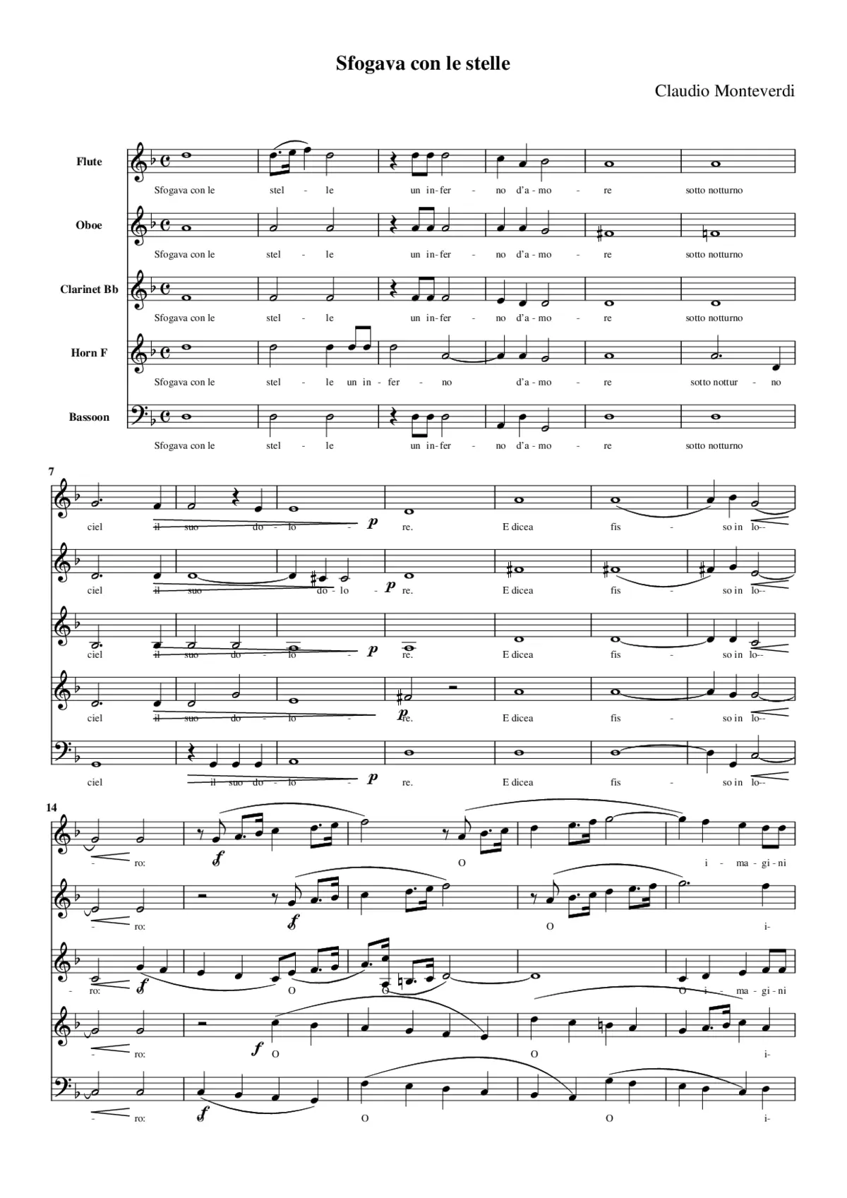 Sfogava con le stelle - Page 1