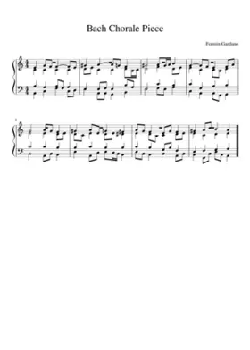 Fermin's Bach Style Composition