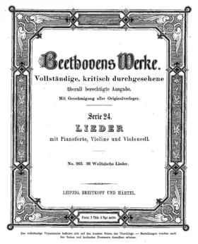 26 Welsh Songs, WoO 155