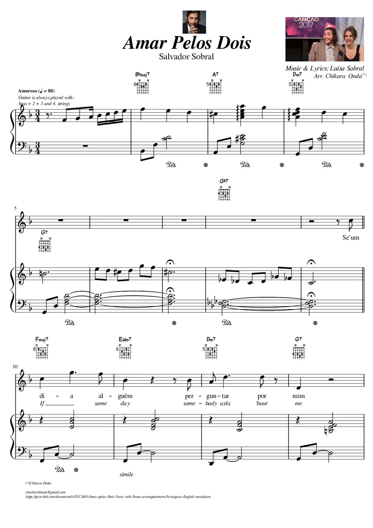 Amar pelos dois - Sobral - Page 1