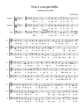 Non e cosa piu bella