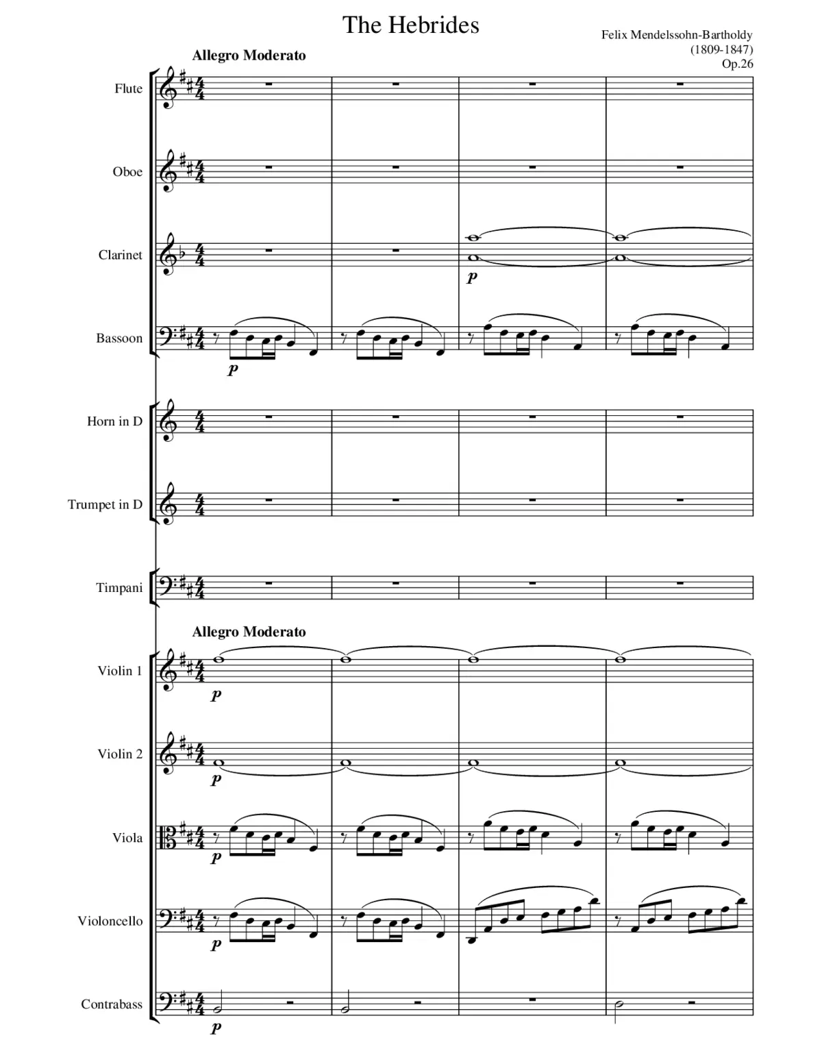 Die Hebriden - Page 1