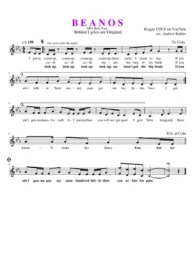 Beanos Theme (Holy Tony)