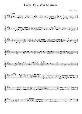eu sei que vou te amar