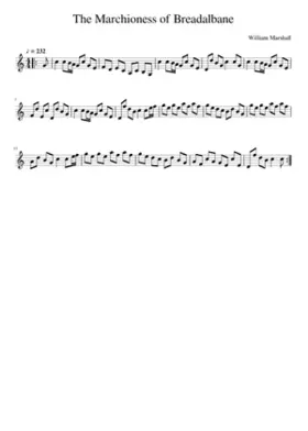the Marchioness of Breadalbane