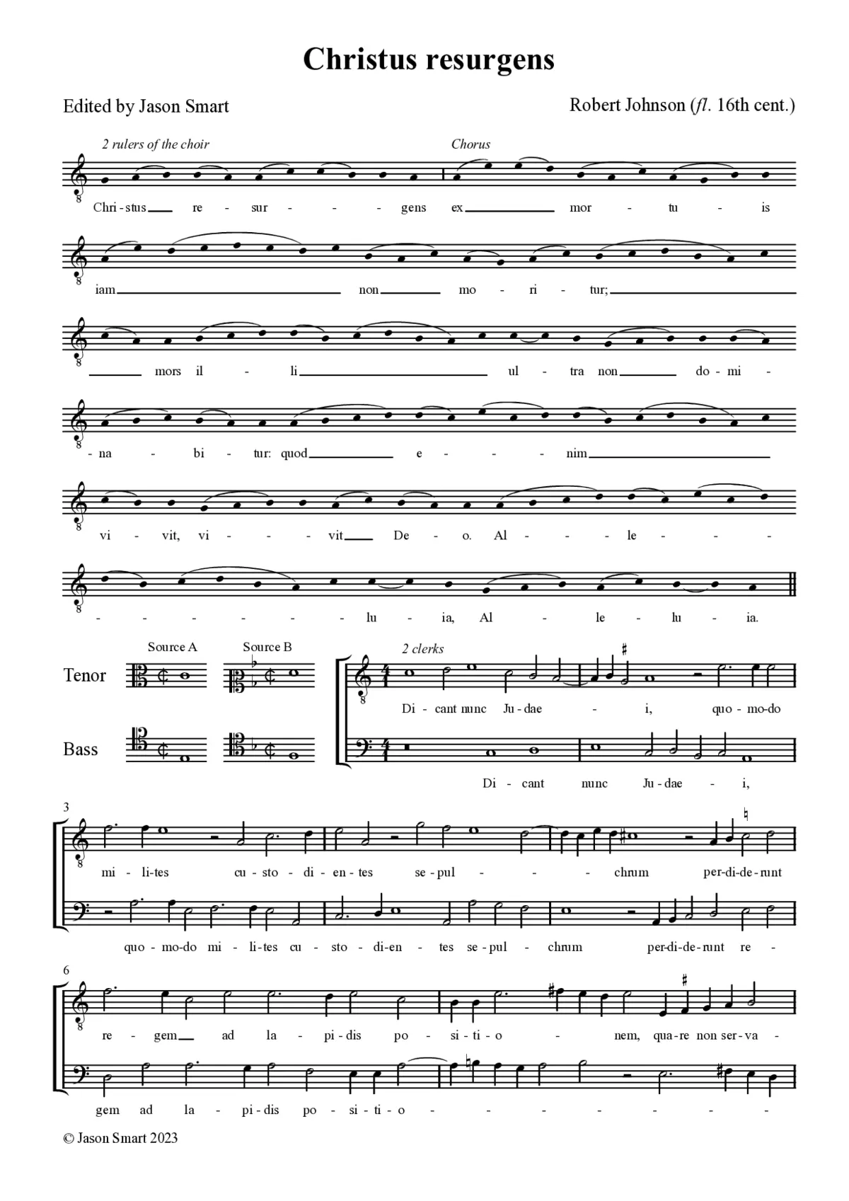 Christus resurgens - Page 1