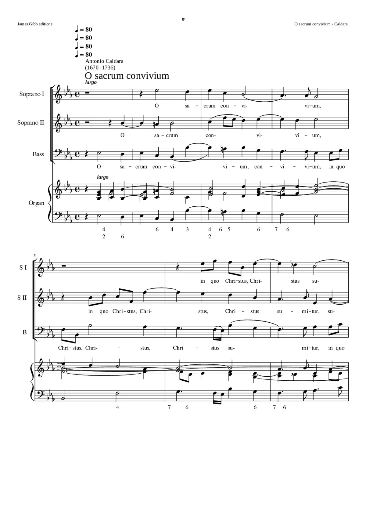 O sacrum cnvivium - Page 1