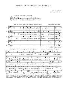 Missa Benedicta es