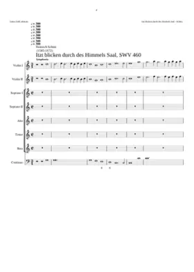Itzt blicken durch des Himmels Saal SWV 460