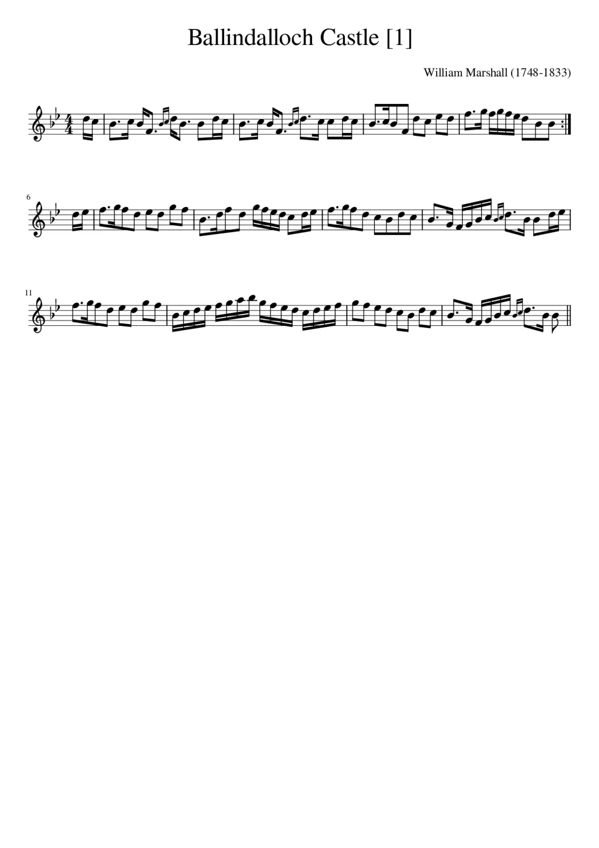 Ballindalloch Castle - Page 1