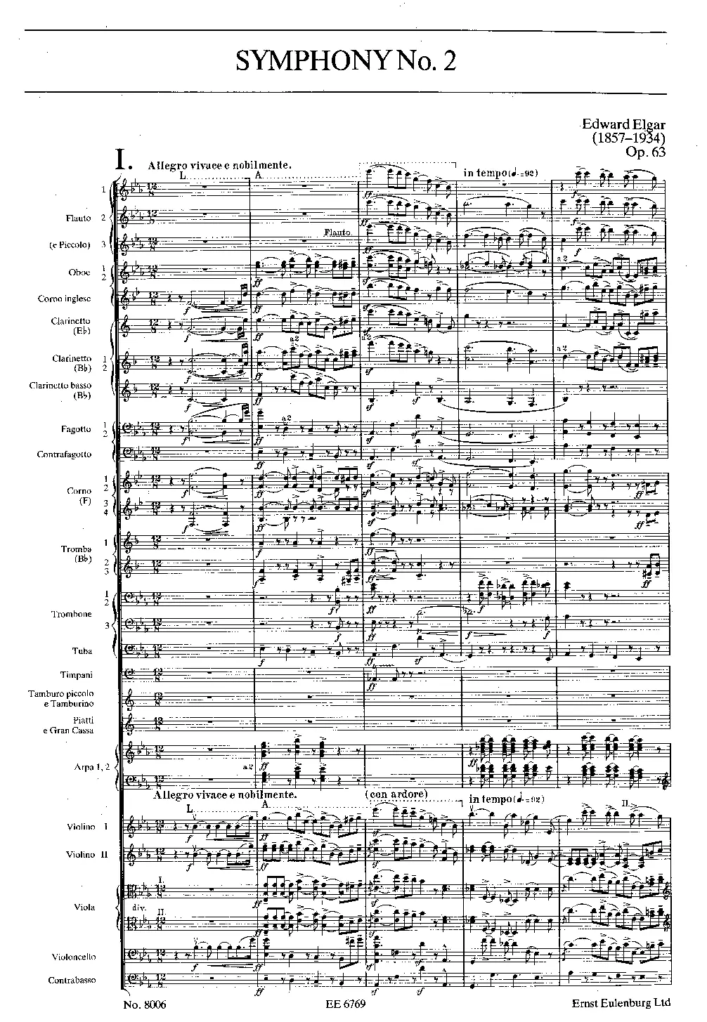 Symphony No.2 - Page 1