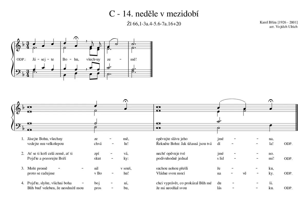 C - 14. neděle v mezidobí - Page 1
