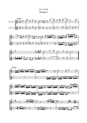 2 Sonatas of 2 parts