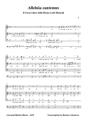 Alleluia cantemus