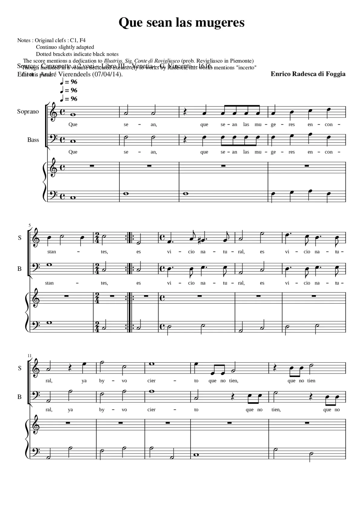 Que sean las mugeres - Page 1