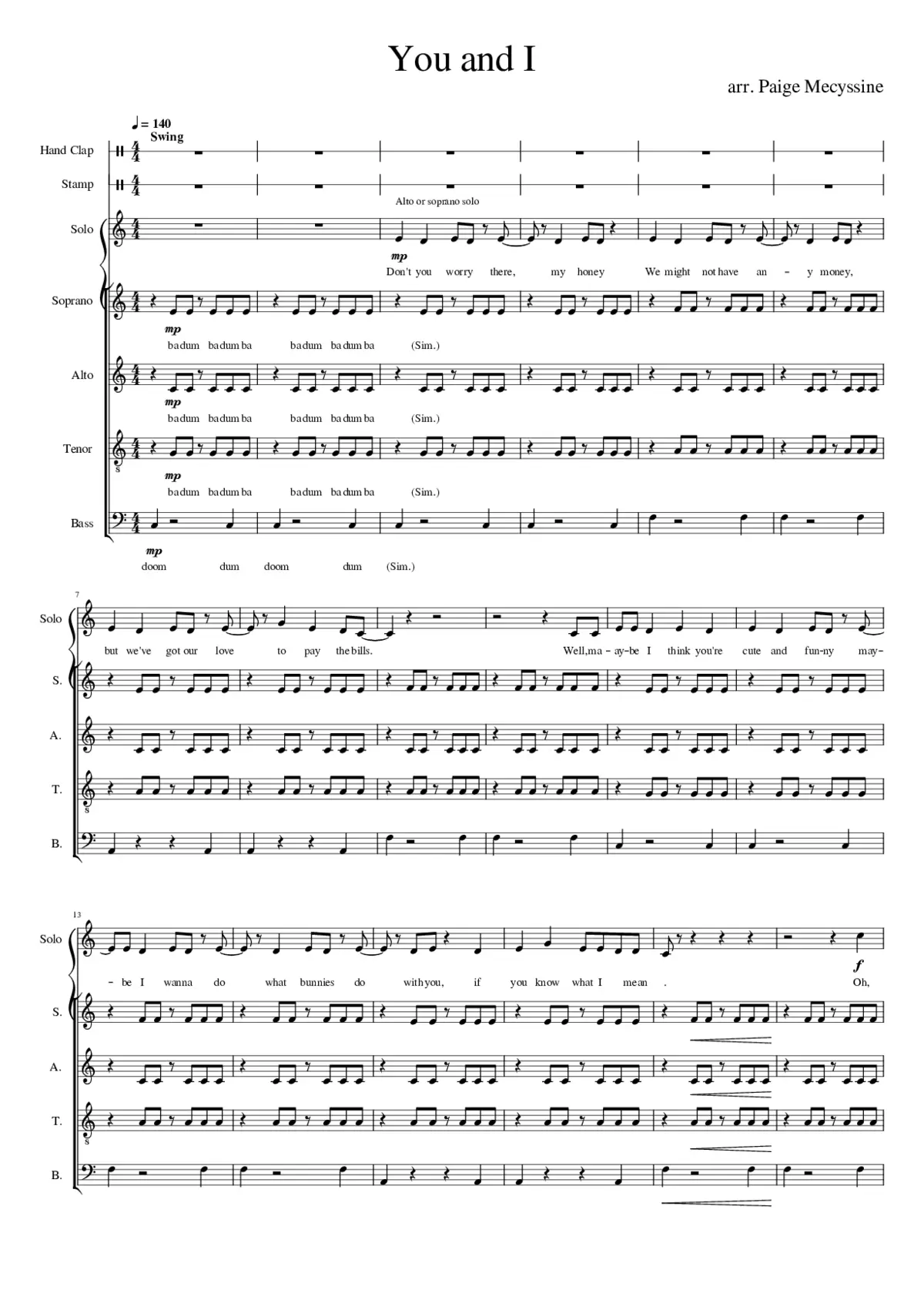 you and i - Page 1