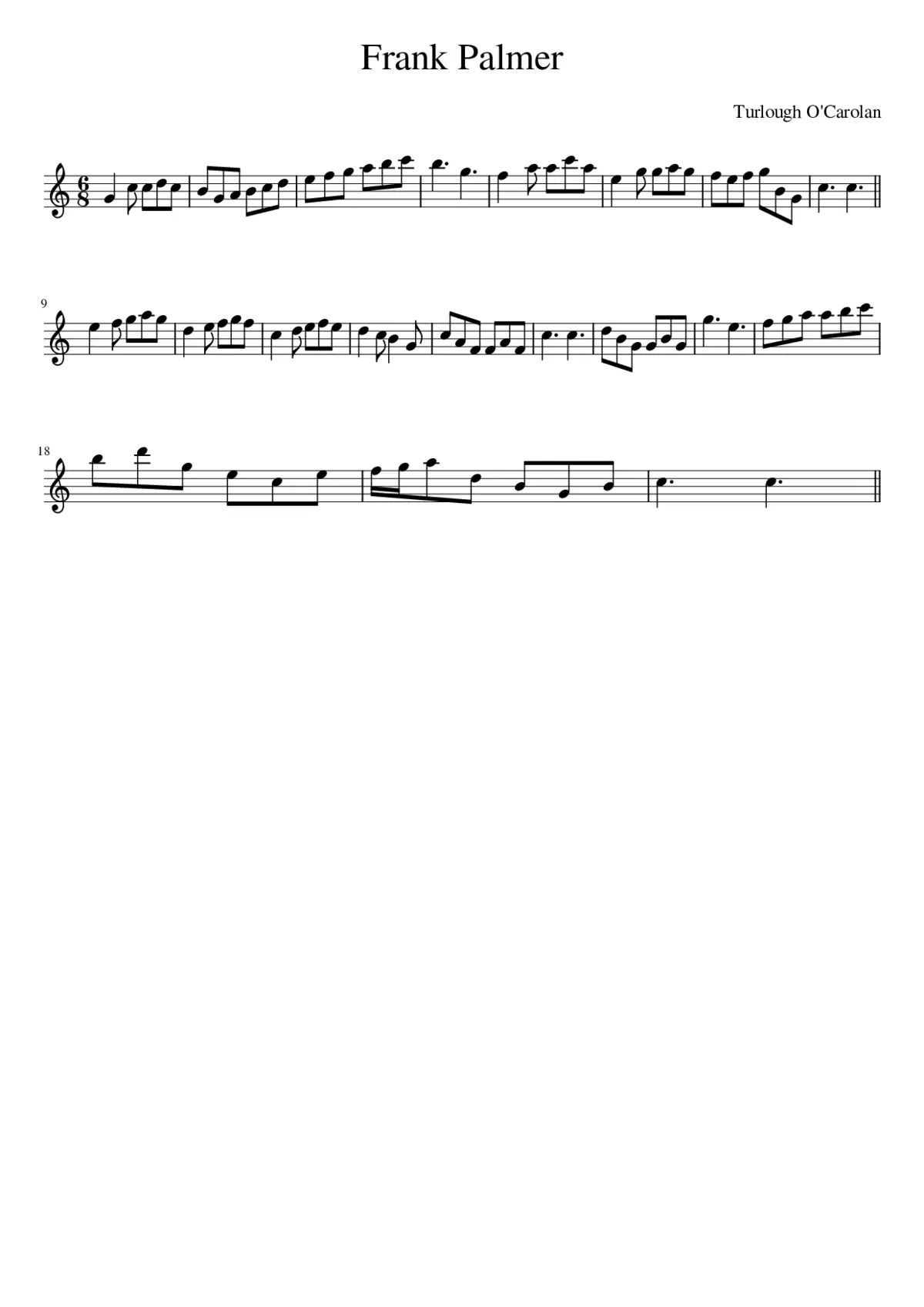 Frank Palmer - Page 1