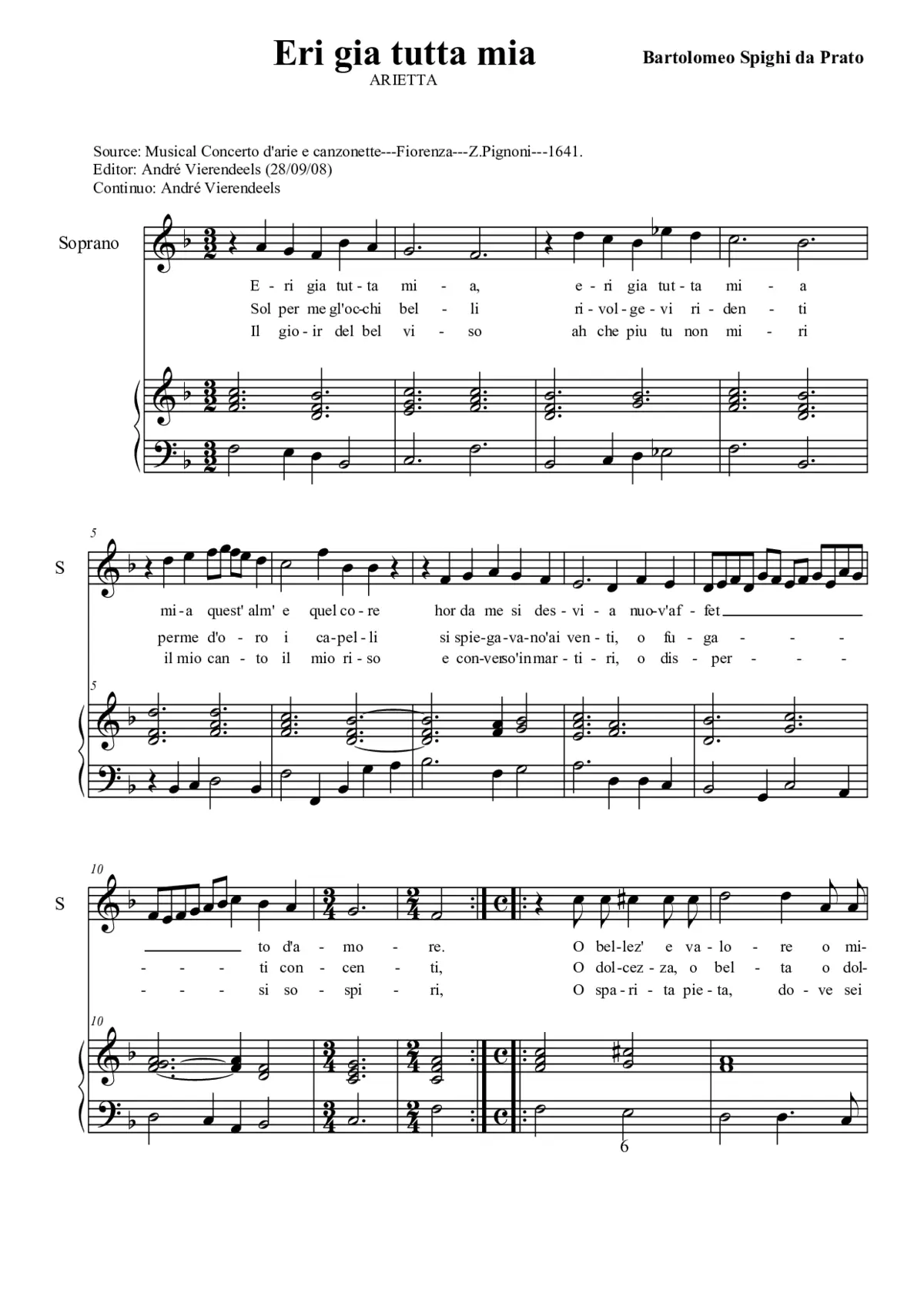 Eri gia tutta mia - Page 1