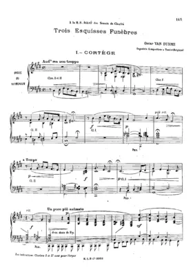 3 Esquisses Funèbres