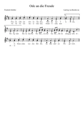 Freude schöner Götterfunken